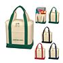 For Women and School Kids Zipper Thermal Cooler Tote Insulated Canvas Lunch Bag