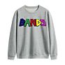 French Terry Cotton Fabric Chenille Embroidery Logo Oversized Mens Sweatshirts