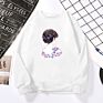 Fresh Pattern Couple Pullover Loose and Versatile Women's round Neck Pullover Long Sleeve round Neck Sweater