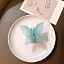 Frosted Jelly Korean Butterfly Shaped Temperament Catch Clip Headdress Hair Clip Shark Clip Hair Accessories