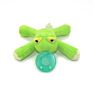 Funny Stuffed Plush Animal Baby Pacifier Holder Toy with Clip Detachable Elephant Monkey Pacifier Toy