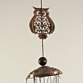 Garden Metal Windmill Wind Chimes Ornaments Home Garden Ornaments with a Crisp Sound Miss and Miss