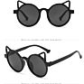 Girls Children Sunglasses Uv400 round Cat Shape Kids Funny Sunglasses