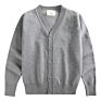Girl's Long Sleeve Jacket Children's Sweater Cardigan Parent Dress Zhongda Children's Knitted Cardigan Boys a Generation of Hair