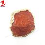 Golden Rim Edge Natural Stone Gemstone Geode Quartz Crystal Druzy Slice Mobile Phone Holder Grip Socket for Cell Phone