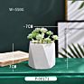 Green Individual Mini Faux Fake Artificial Succulent Cactus Plant Bonsai Succulent Assorted Set