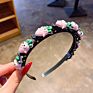 Hair Accessories Girls Flower Headbands Braid Headband