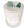 Hand Aromatherapy Natural Label Crystal Gemstone Infused Spiritual Scented Organic Soy Wax Candles with Crystal