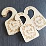 Handcraft Nursery Decor Wooden Baby Closet Dividers for Baby Claoset Organizers Hanging