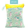 Happyflute Polyester Layer Baby Waterproof Zipper Wet Bag Diaper Bag with Handle