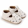 Hardsoled Baby Toddler Shoes 0-1 Year Boys and Girls Pu Leather Casual Toddler Shoes with Soft Soled Non-Slip