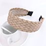 Headbands Adults Non Slip Hairbands Faux Leather Woven Headband