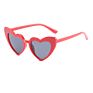 Heart-Shaped Children's Sunglasses Cartoon Irregular Boys and Girls Peach Heart Sunglasses