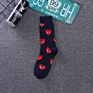 Hf Sales Smiling Face and Heart Pattern Stocking Long Socks