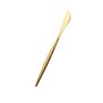 High Matte Polish Golden Gold Metal Stainless Steel Tea Coffee Spoon Teaspoon
