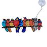 Home Living Room Pendants Acrylic Birds Branches Window Creative Decoration Pendants