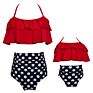 In Stock Baby Girls Bikini Toddler Children Designers Kids Swimsuit Mother and Daughter Family Matching Swimwear