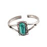 Indian Style Vintage Tibetan Silver Turquoise Bangle Butterfly Jewelry Cuff Wide Bracelet