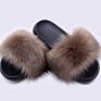 Indoor Fur Women Warm Comfy Fluffy Faux Girls Cozy Ladies Designer Flats Black Home House Bedroom Female Soft Slippers for Kids