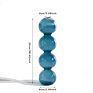 Ins Style Colorful Transparent Glass Hydroponics Plant Arrangement Vase