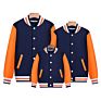 Jacket Plain Letter Man Sports Satin Bomber Baseball Jacket Men Jacket