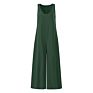 Js0088 Arrivals Spring Loose Breathable Halter Wide Leg One Piece Jumpsuit for Women