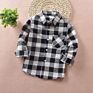 Kids Flannel Shirt Plaid Boys Kids Clothing Toddler Boy Clothes Kid Girl Flannel Shirt Whole