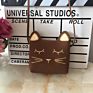 Kids Purse Lovely Plush Cat Shape Mini Bags Messenger Bags Princess Style Kids Handbags for Girls