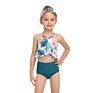 Kids Swimwear Kids Bathing Suits Girls Two Piece a Bikini Children Swimwear Service Floral Quick Dry Not Support