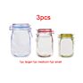 Kitchen Organizer Portable Mason Jar Cookie Bottles Bag Seal Reusable Candy Bags Food Saver Storage Bags