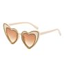 L9206 Vintage Most Popular Cat Eye Shades Sunglasses Women's Sunglasses Outdoor Sun Glasses Heart Sunglasses