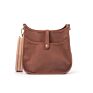Ladies Vintage Vegan Leather Pu Crossbody Messenger Bag
