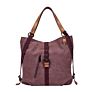 Large Capacity Leisure Women Shoulder Handbag Canvas Tote Bags with Printed Logo