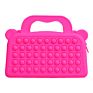 Last Design Ladies Chain Crossbody Fidget Cute Chain Silicone Pop It Purse and Handbag