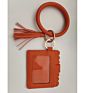 Hot Sale Amazon Leather Key Ring Keychain Wallet Wristlet Bracelet