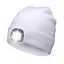 Led Beanie Hat with Light Gifts for Night Running Men Women Usb Rechargeable Caps
