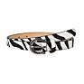 Leopard Pants Waist Belts for Women Faux Animal Print Belts