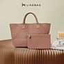 Luxury Designer Women Handmade Tote Bags Female Woven Shoulder Bags