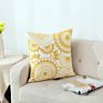 Luxury Embroidery Cushion Cover Linen Cotton Boho Cushion Cover for Home Decor