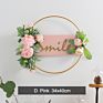 Luxury Ins Romantic Flowers Wall Wedding Decorative Panel Creative Wall Art Hanging Pendents