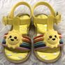 Melissa Star Rainbow Children's Sandal Girls Soft Soles Cute Baby Shoes Flat Beach Shoes