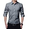 Men's Casual Button-Down Slim Fit Shirt Mens Business Formal Long Sleeve Classic Dress Shirts