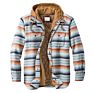 Mens Plaid Thick Casual Jacket