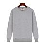 Mens Solid Color plus Size Pullover Sweatshirt Print Crewneck Pullovers for Unisex