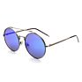 Metal round Frame Classic Luxury Retro Sunglasses Polarized