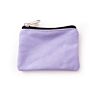 Mini Printed Zipper Plain Canvas Coin Purse with Private Label