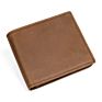 Minimalist Brown Wallets Mens Purse Premium Real Leather Crazy Horse Sellers Men's Wallet