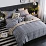 Minimalist Business Style Men's Bedding Moisture Absorption Bed Sheet Duvet Covers