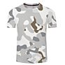 Mock Neck Shirt Men Oversized T-Shirt Sublimation Man Cotton 100% Vintage Football Logo Camo T Shirt