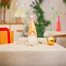 Multiple Colors Handmade Plush Christmas Standing Gnomes with Swedish Rudolph Doll Table Ornament for Holiday Decoration